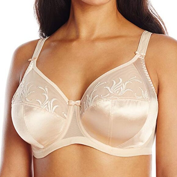 Elomi Caitlyn Underwire Full Coverage Side Support Bra EL8030 Nude 36F - Picture 1 of 6